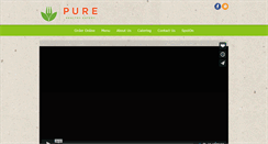 Desktop Screenshot of liveandeatpure.com